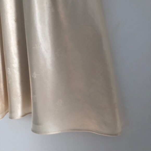 Vintage Jones of New York Nightgown Negligee Size Large Ivory Excellent - Picture 6 of 7